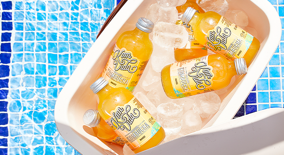 Cómo mantener tu kombucha fría y disfrutarla en vacaciones ☀️