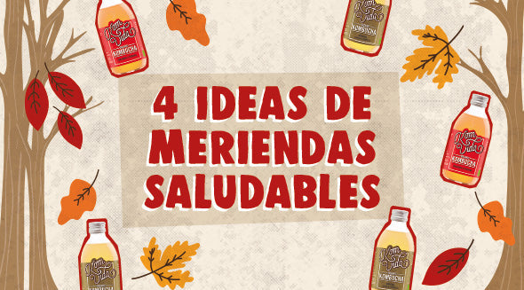 4 ideas de meriendas saludables para otoño