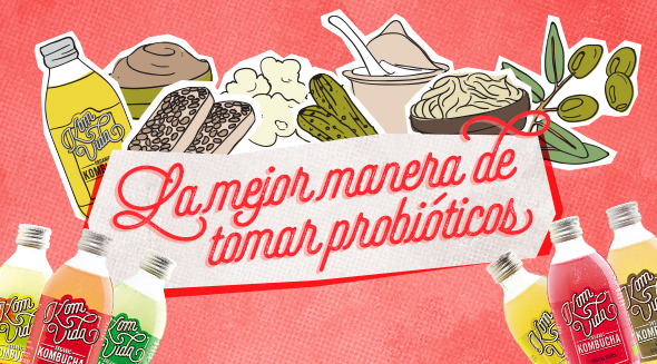 ¿Por qué la kombucha es la mejor manera de tomar probióticos?