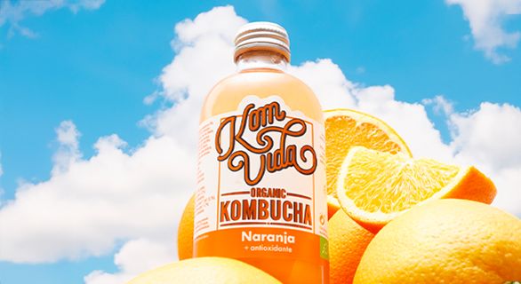 ¡Nueva Kombucha de Naranja! La Bebida Refrescante del Verano