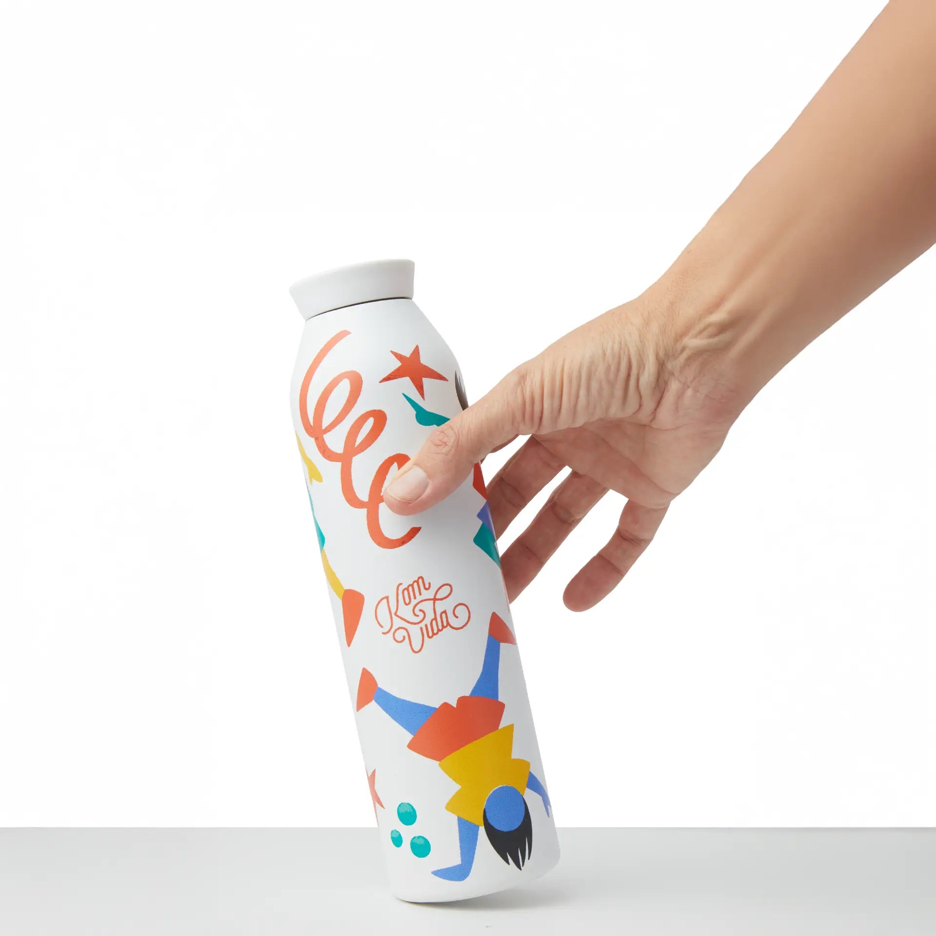 BOTELLA TÉRMICA KOMVIDA X COCO DÁVEZ EDICIÓN LIMITADA