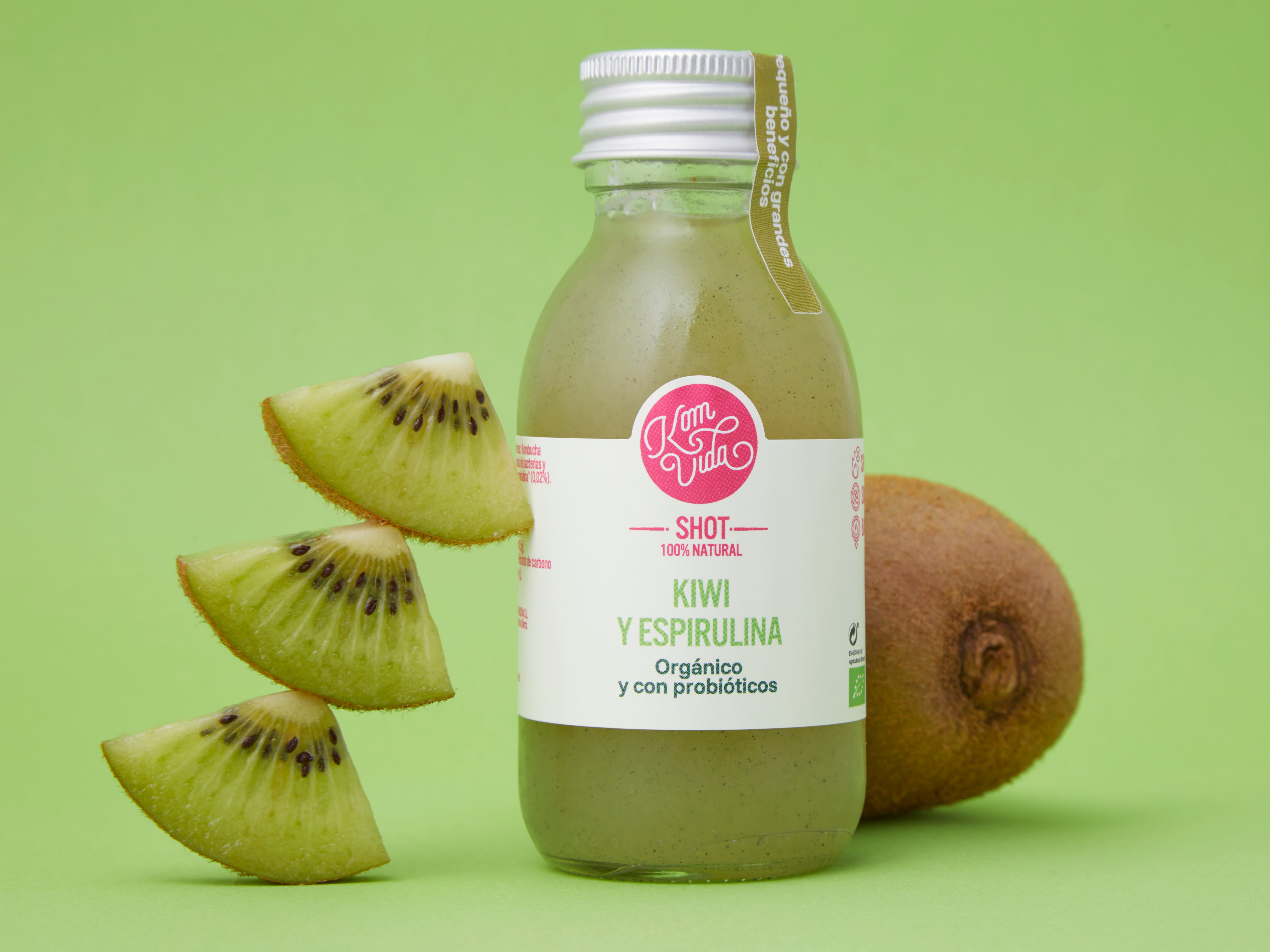 04 SHOTS KIWI Y ESPIRULINA 15x100 ml