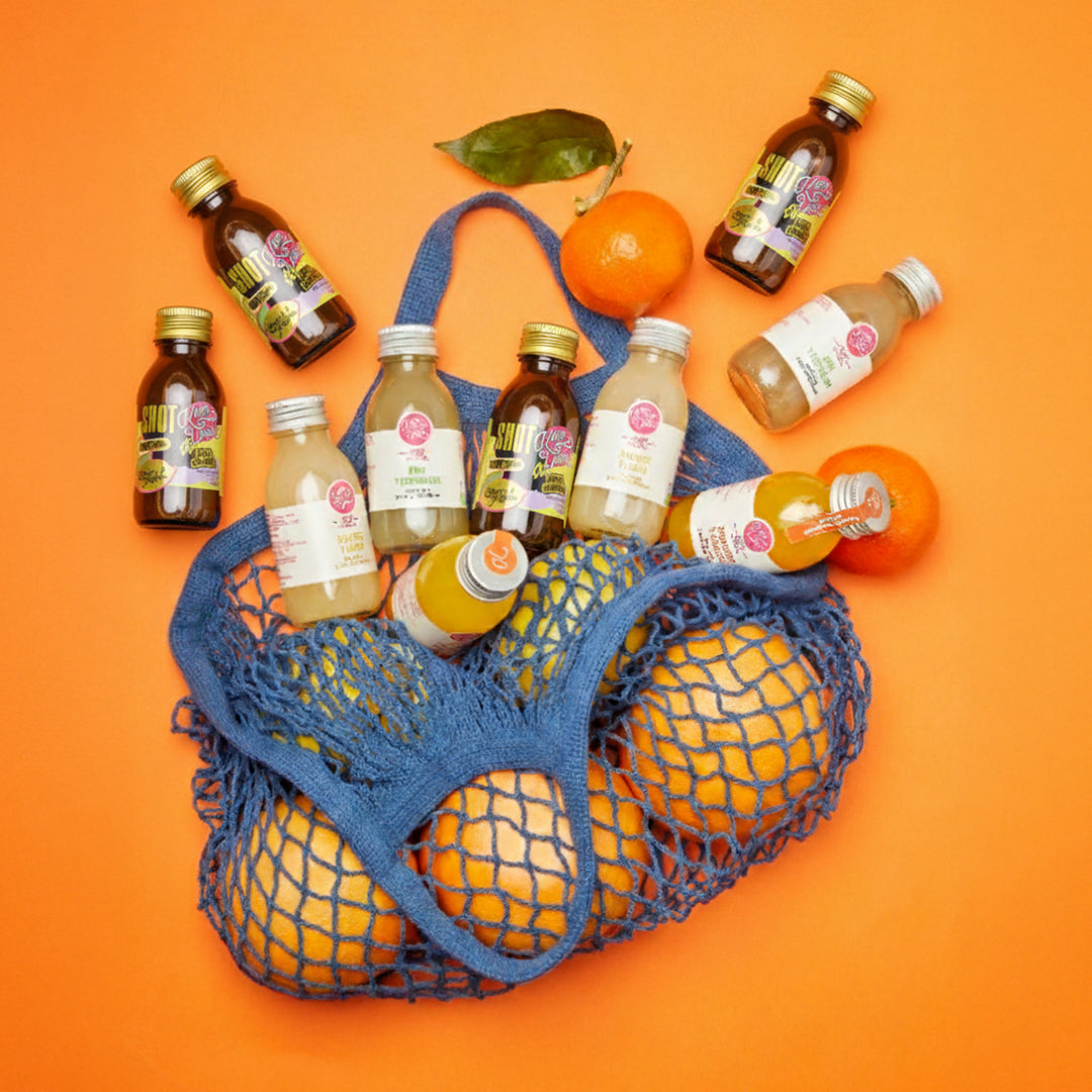 06 PACK 4 SABORES KOMVIDA SHOTS 15X100 ml