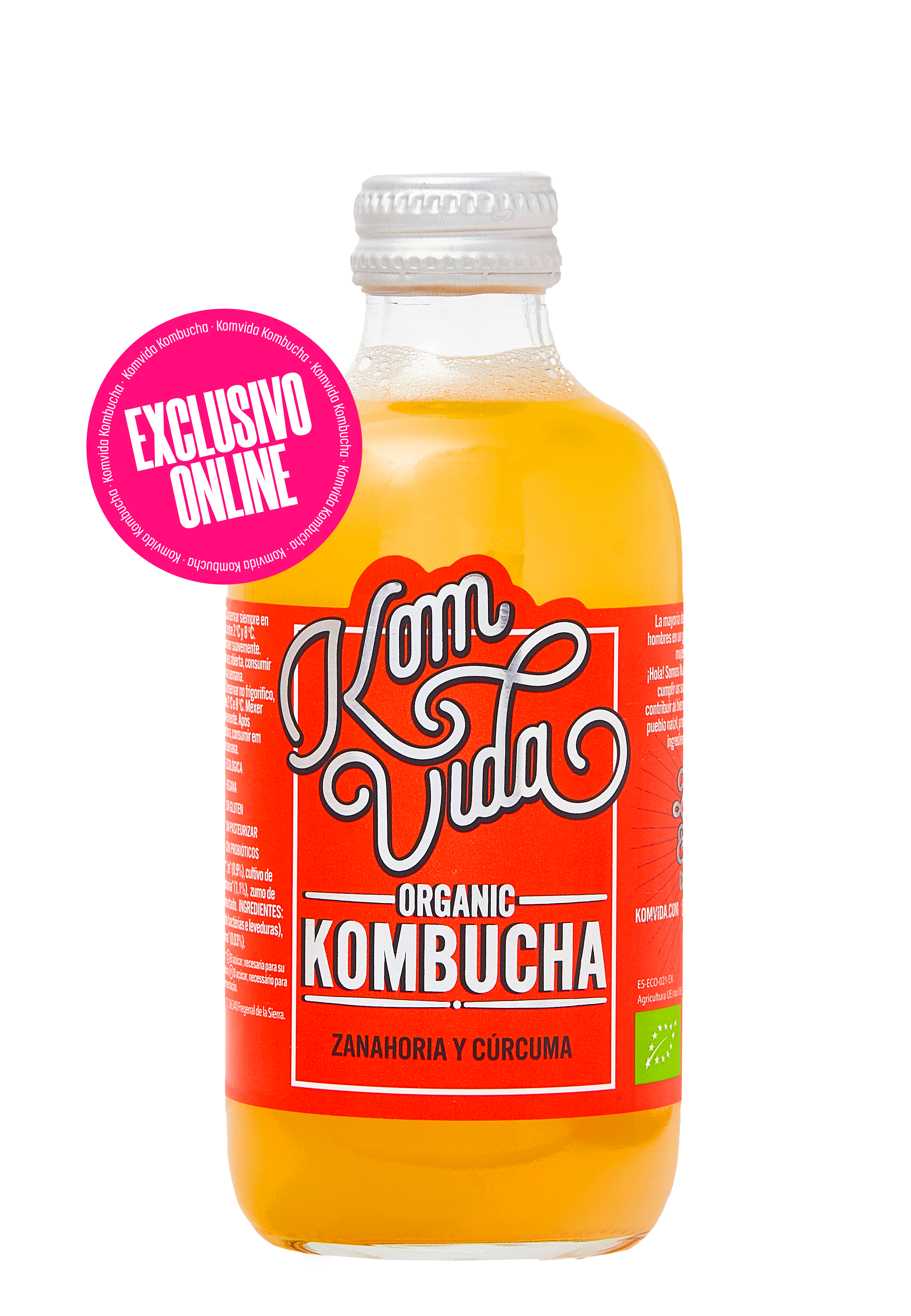 BOTELLA ZANAHORIA Y CURCUMA 1x250 ml