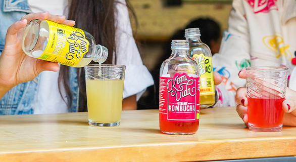 ¿Qué ingredientes tiene la kombucha?