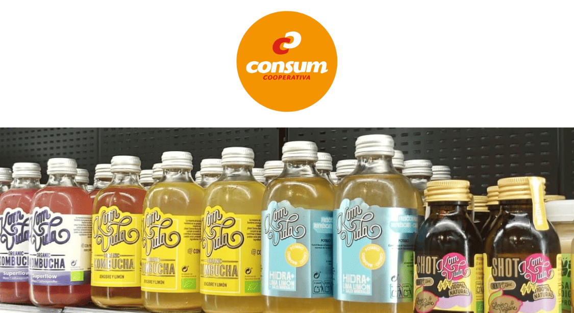Kombucha en Consum