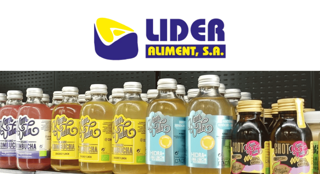 Kombucha en Líder Alimentación