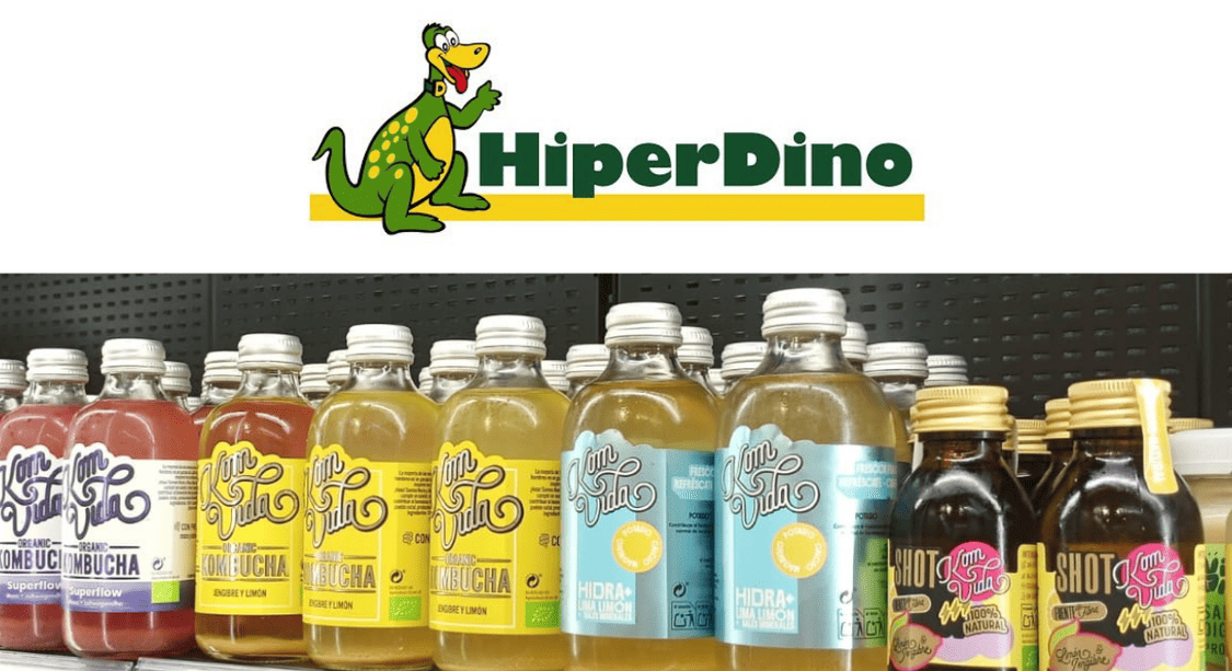 Kombucha en Hiperdino