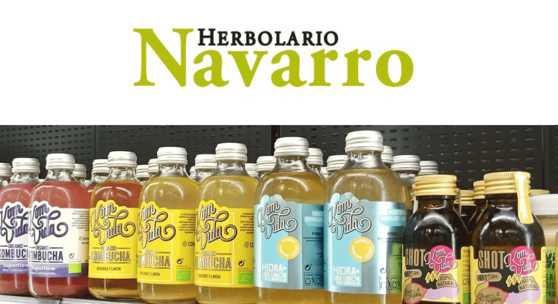 Kombucha en Herbolario Navarro
