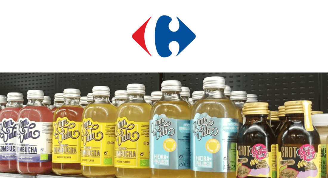 Kombucha en Carrefour