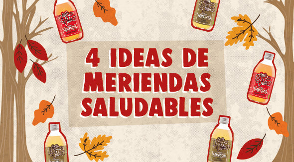 4 ideas de meriendas saludables para otoño