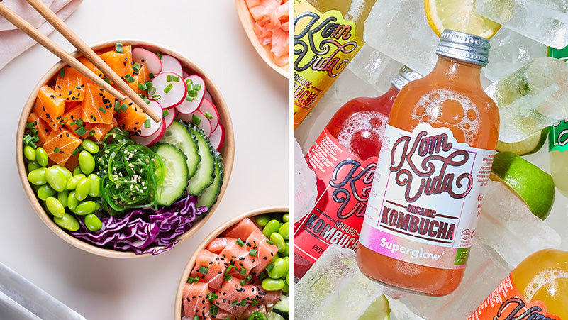 Alimentos probióticos naturales vs. kombucha: ¿cuál es la mejor opción?