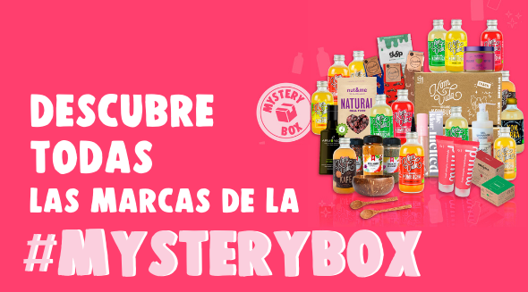 Descubre las marcas de esta edición de la #MysteryBox.