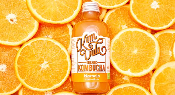 Razones para Amar la Nueva Kombucha de Naranja de Komvida