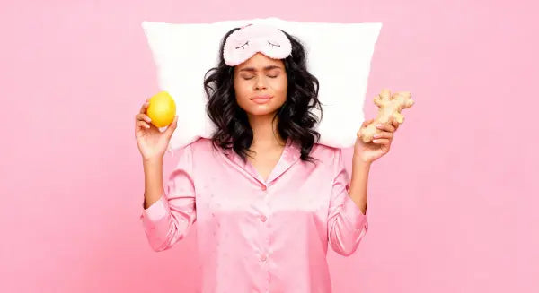 ¿Es bueno el jengibre con limón por la noche?