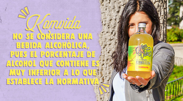 ¿La kombucha tiene alcohol?