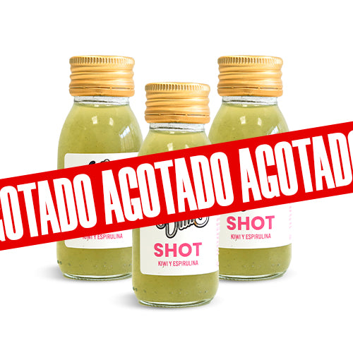 04 Shots kiwi y espirulina 15x60 ml