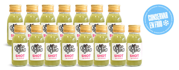 04 Shots kiwi y espirulina 15x60 ml