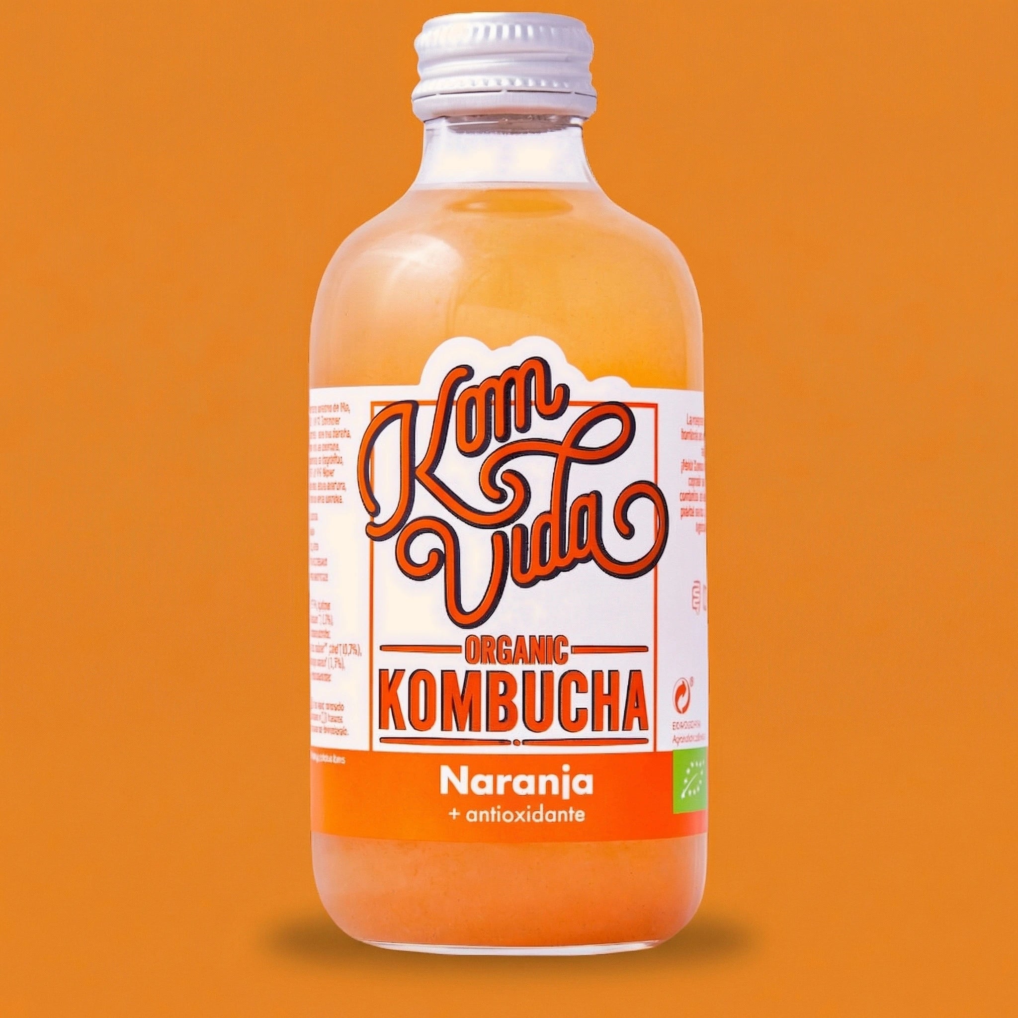 BOTELLA KOMVIDA NARANJA 1X250ML