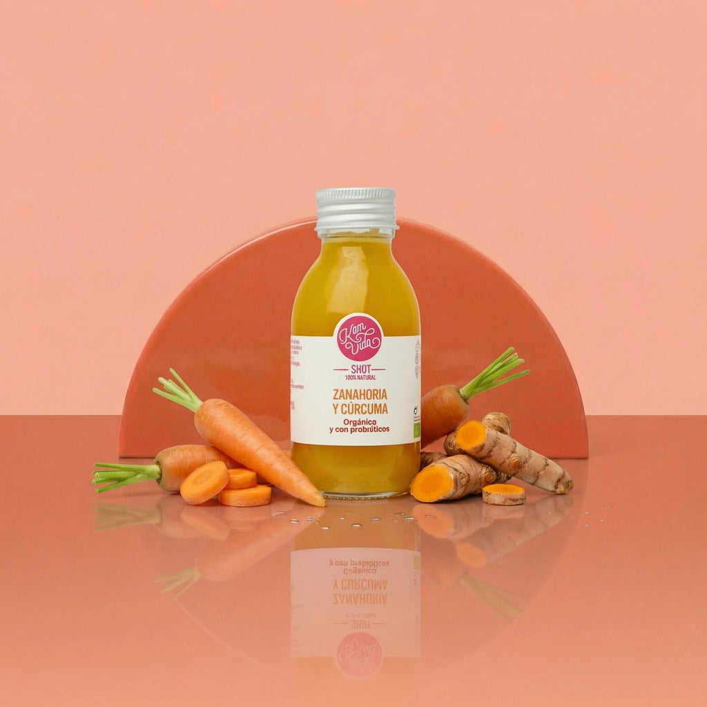 03 SHOTS ZANAHORIA Y CÚRCUMA 15x100 ml