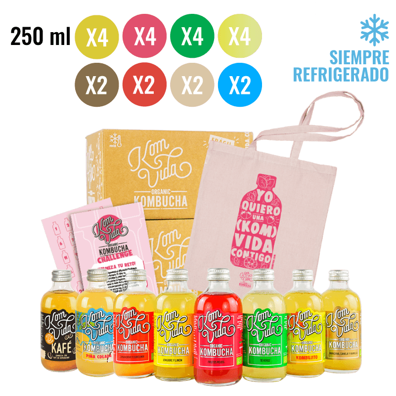 CLUB KIT CHALLENGE MULTISABOR 24x250 ml + Tote bag