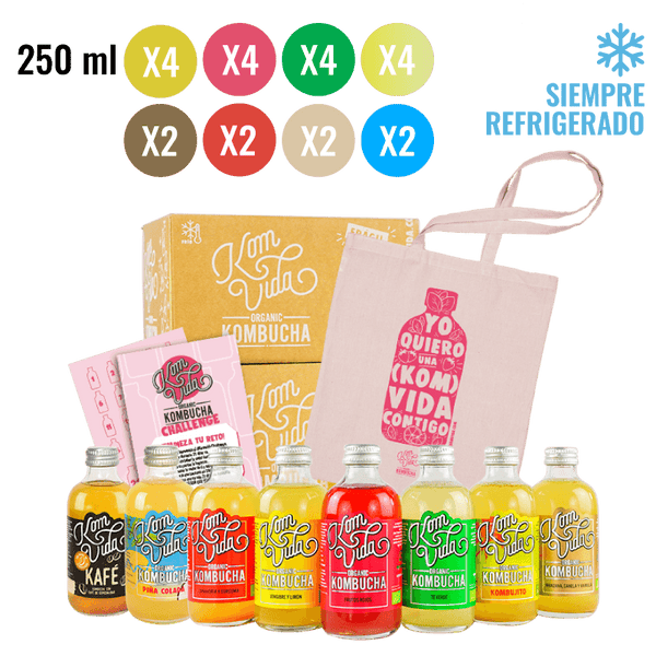 CLUB KIT CHALLENGE MULTISABOR 24x250 ml + Tote bag